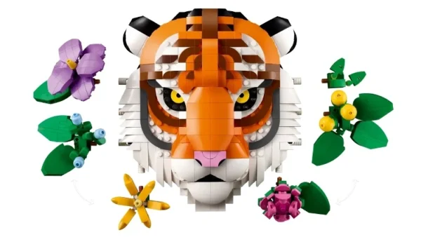 Lego 31217 ART Коллекция фауны: тигр