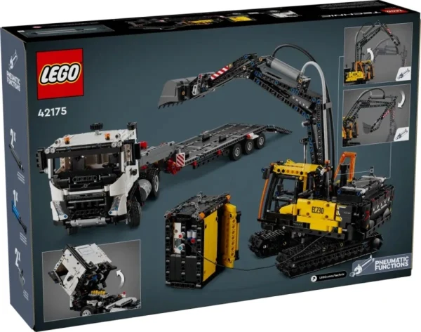 Lego 42175 Техник Грузовик Volvo FMX и экскаватор EC230