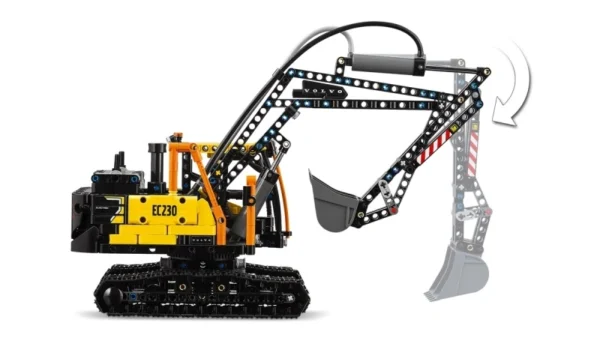Lego 42175 Техник Грузовик Volvo FMX и экскаватор EC230