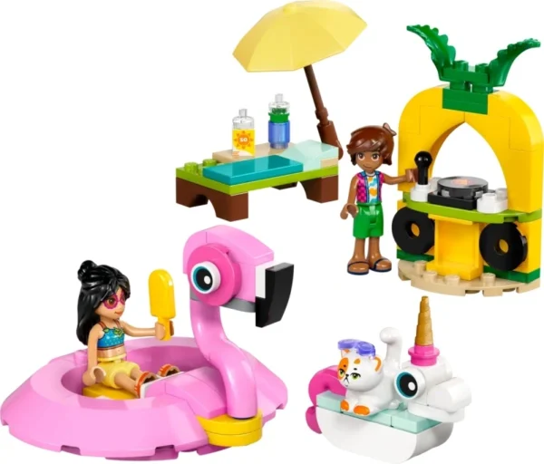 Lego 42658 Подружки Веселье в бассейне с единорогом и фламинго