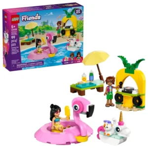 Lego 42658 Подружки Веселье в бассейне с единорогом и фламинго