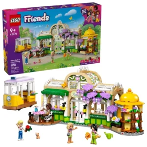 Lego 42671 Подружки Кафе с растениями и цветочный магазин