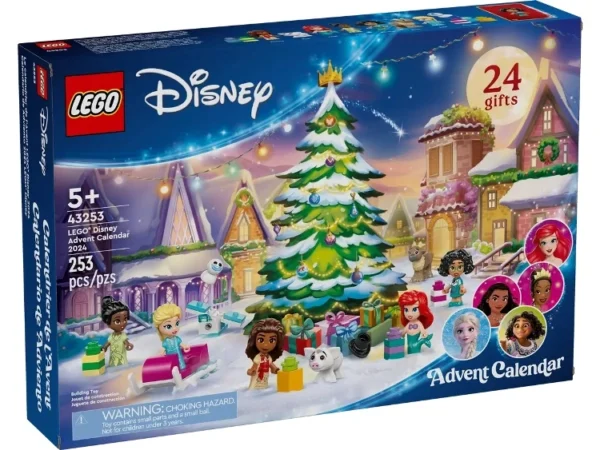 Lego 43253 Дисней Новогодний календарь 2024 года