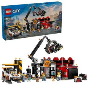 Lego 60472 Город Свалка металлолома с машинами