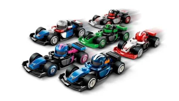 Lego 71049. Минифигурки, Коллекционные гоночные болиды F1® (36 шт дисплей)