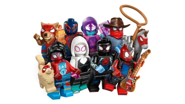 Lego 71050 Минифигурки, Человек Паук (36 шт дисплей)