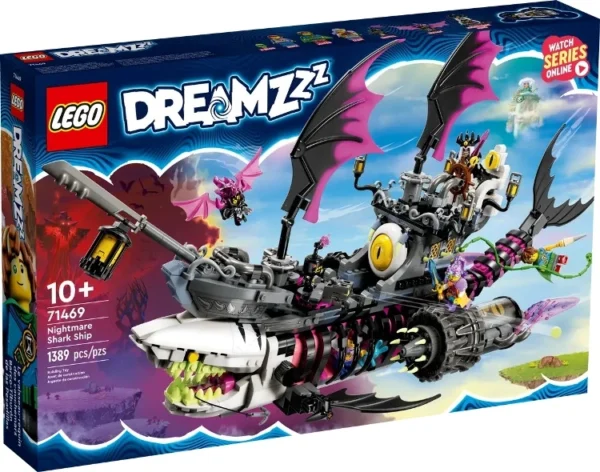 Lego 71469 DREAMZzz Кошмарный корабль-акула