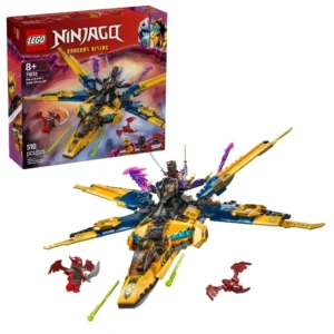 Lego 71833 Ниндзяго Штормовой истребитель Раса и Арина
