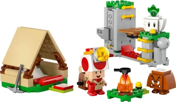 Lego 72040 Super Mario Лагерь капитана Тоада