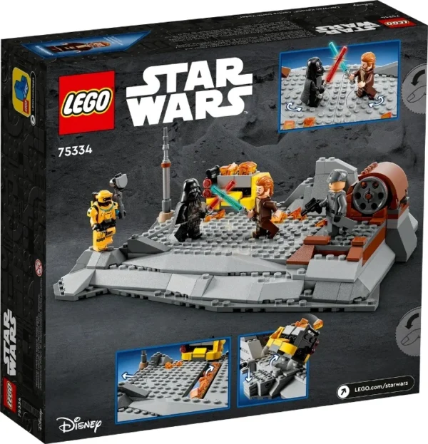 Lego 75334 Звездные войны Оби-Ван Кеноби против Дарта Вейдера