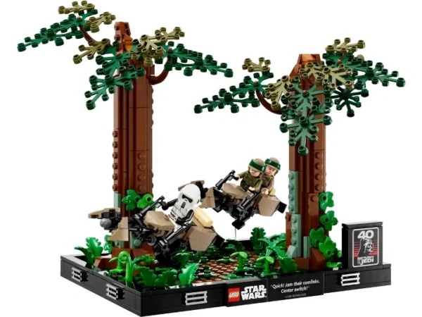 Lego 75353 Звездные войны Диорама «Погоня на Эндоре»