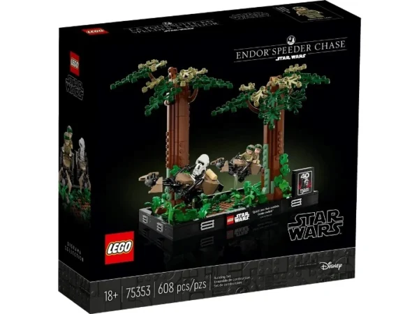 Lego 75353 Звездные войны Диорама «Погоня на Эндоре»