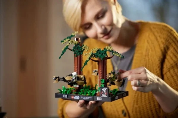 Lego 75353 Звездные войны Диорама «Погоня на Эндоре»