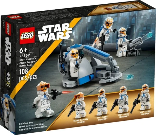 Lego 75359 Звездные войны Боевой набор солдат-клонов 332-го полка Асоки