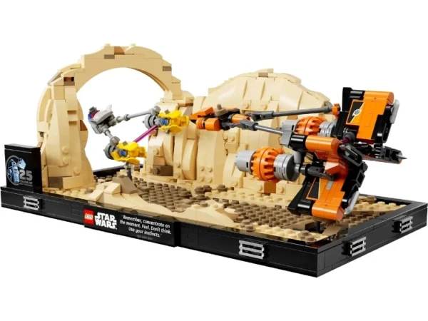 Lego 75380 Звездные войны Диарама Mos Espa Podrace