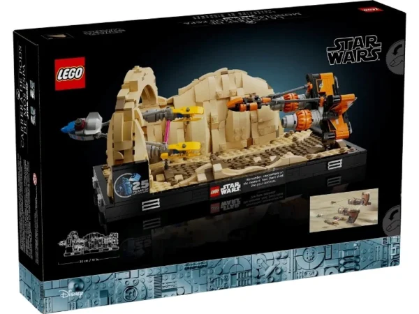 Lego 75380 Звездные войны Диарама Mos Espa Podrace