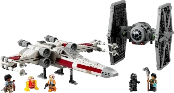 Lego 75393 Звездные войны Истребители TIE и X-wing