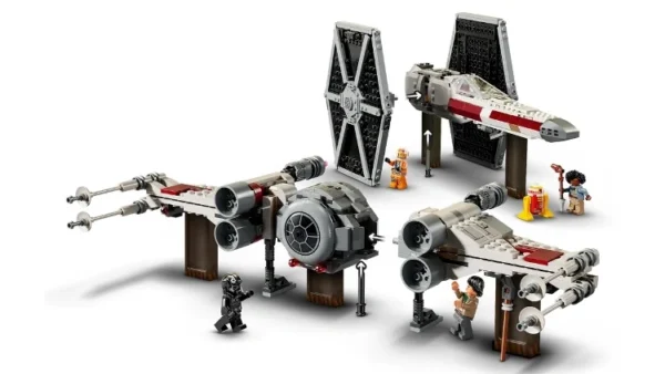 Lego 75393 Звездные войны Истребители TIE и X-wing