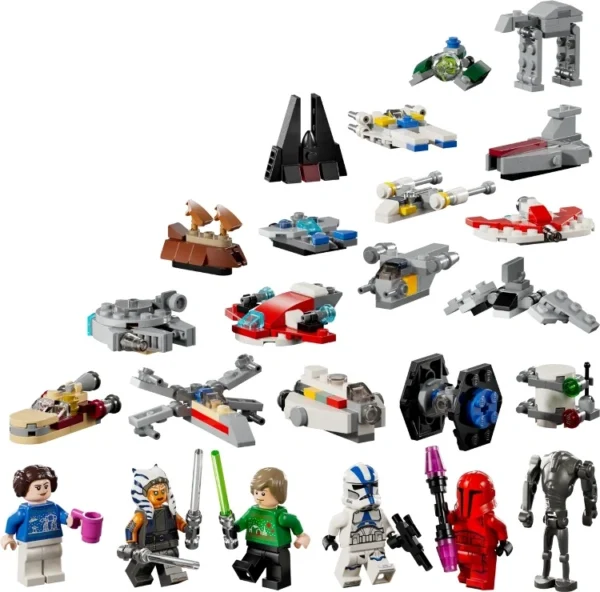 Lego 75395 Звездные войны Новогодний календарь 2024 года