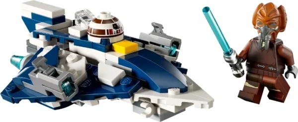 Lego 75400 Звездные войны Микрофайтеры: звёздный истребитель джедая Пло Куна