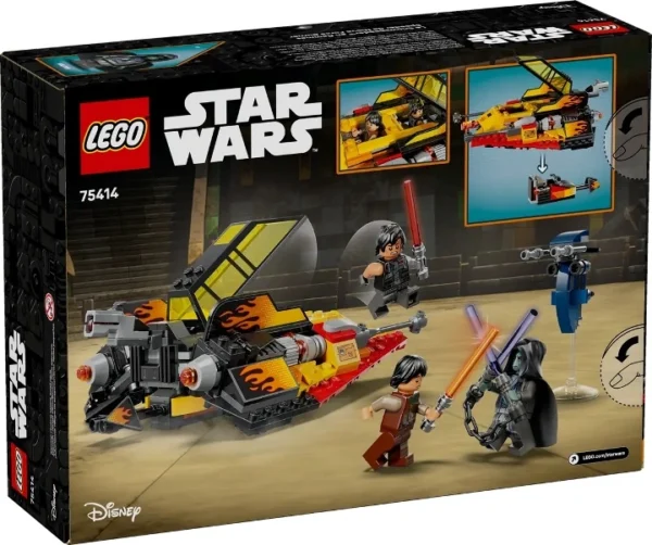 Lego 75414 Звездные войны Снежный спидер «Огонь Силы»