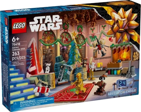 Lego 75418 Звездные войны Новогодний календарь 2025 года