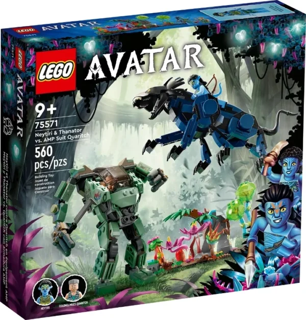 Lego 75571 Аватар Нейтири и танатор против Майлза Куорича в УМП Скафандре