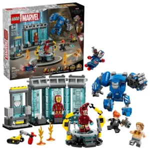 Lego 76315 Супер Герои Лаборатория Железного человека: зал брони