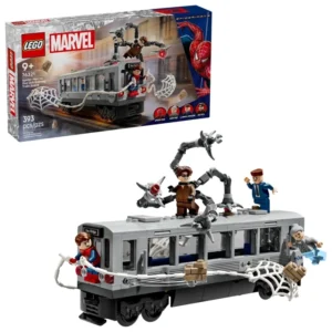 Lego 76321 Супер Герои Человек-паук против Доктора Осьминога на поезде метро