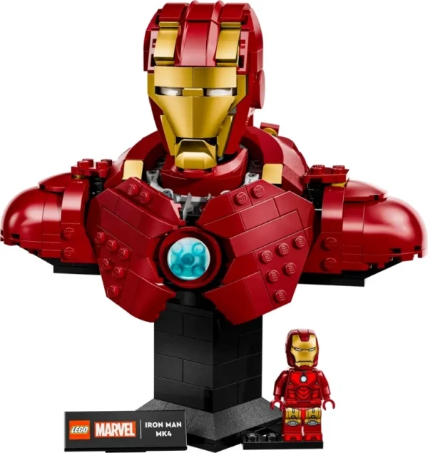Lego 76327 Супер Герои Бюст Железного человека: MK 4