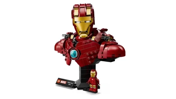 Lego 76327 Супер Герои Бюст Железного человека: MK 4