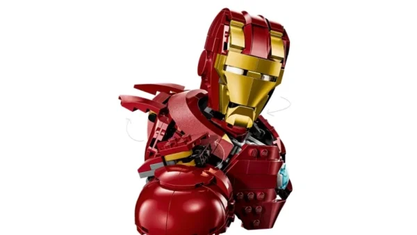 Lego 76327 Супер Герои Бюст Железного человека: MK 4