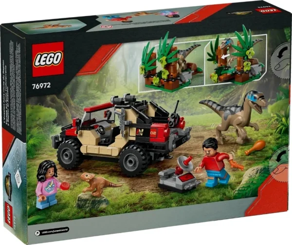 Lego 76972 Jurassic World Побег от раптора в бездорожье