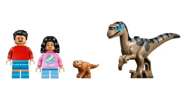 Lego 76972 Jurassic World Побег от раптора в бездорожье