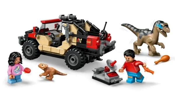 Lego 76972 Jurassic World Побег от раптора в бездорожье