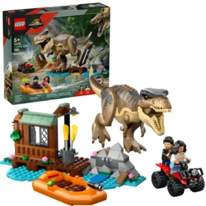 Lego 76975 Jurassic World Побег по реке от тираннозавра