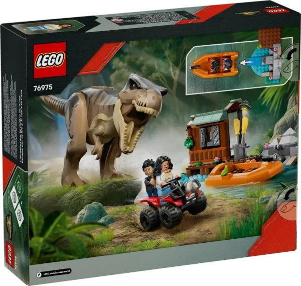 Lego 76975 Jurassic World Побег по реке от тираннозавра