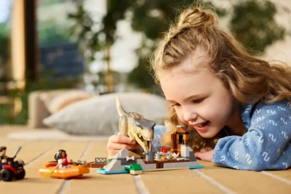 Lego 76975 Jurassic World Побег по реке от тираннозавра