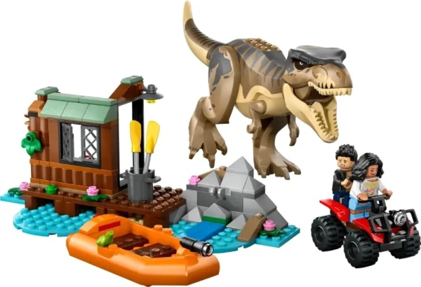 Lego 76975 Jurassic World Побег по реке от тираннозавра