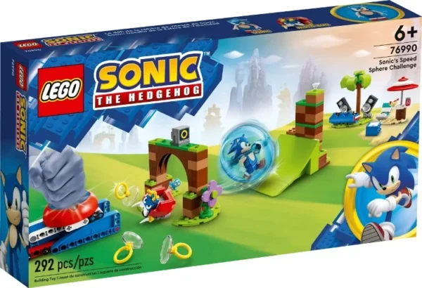 Lego 76990 Соник Вызов Соника "Сферы Скорости"