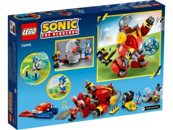 Lego 76993 Соник против робота доктора Эггмана