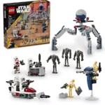 Lego 75372 Звездные войны Боевой набор Clone Trooper ™ и Battle Droid ™