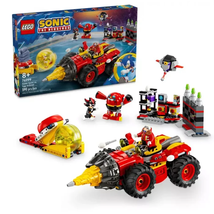 Lego 76999 Соник Супер-Соник против Эгг Дриллстера