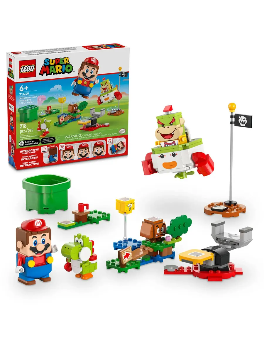 1-125.webp Lego 71439 Super Mario Приключения с интерактивным LEGO® Марио - Image 1