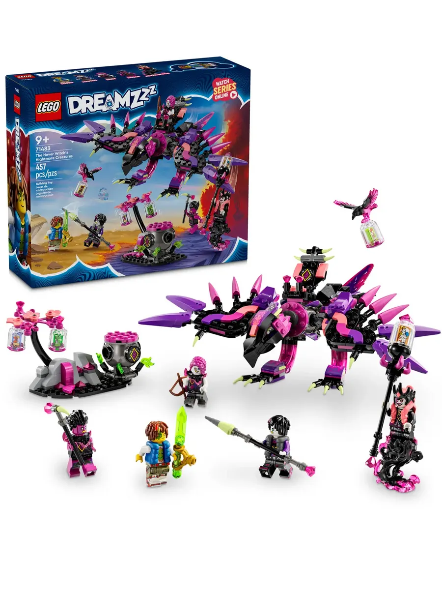 1-130.webp Lego 71483 DREAMZzz Кошмарные существа ведьмы Никогда - Image 1