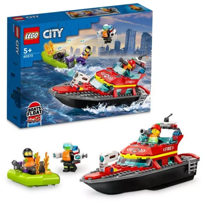 Lego 60373 Город Пожарная лодка