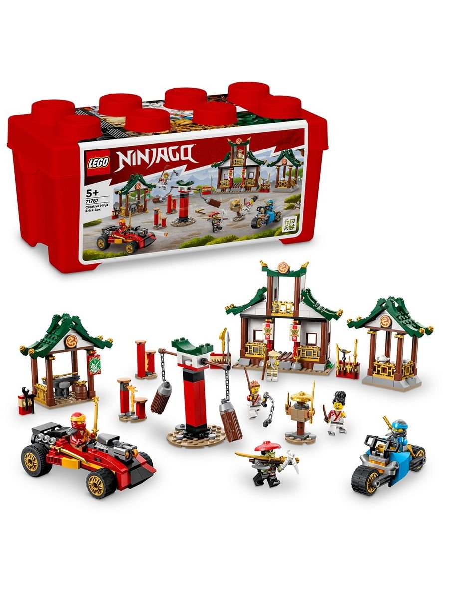 1-22.jpg Lego 71787 Ниндзяго Тренировочная площадка - Image 1