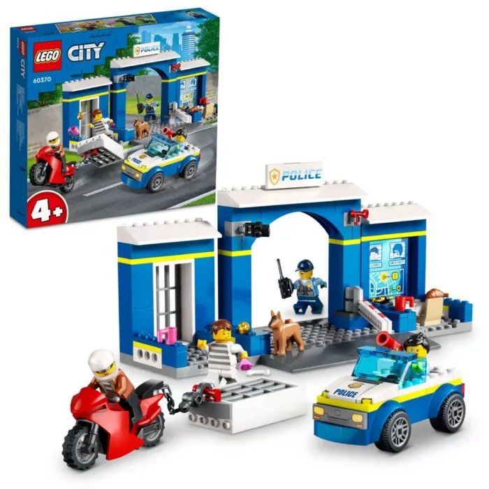 Lego 60370 Город Погоня в полицейском участке