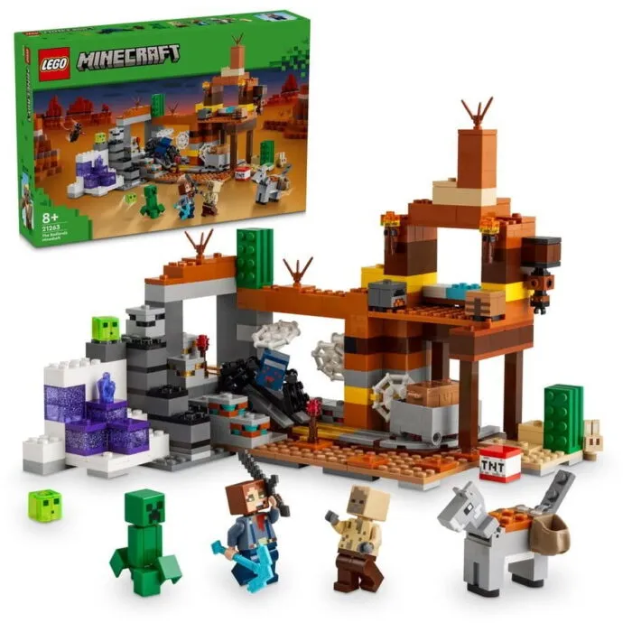 Lego 21263 Minecraft Шахта в Пустошах