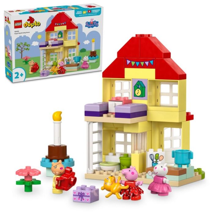 Lego 10433 Дупло Дом для дня рождения Свинки Пеппы